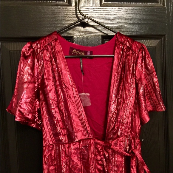 🌹[Free people] Velvet Metallic dress🌹 - Picture 4 of 8